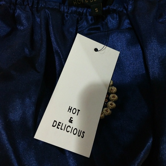 💣Stunning Cobalt Blue Strapless Mini-dress - Picture 6 of 8